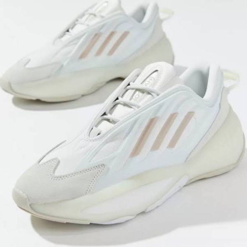 New Adidas Shoes Ozrah Sneakers in Crystal White Men 6 Women 7.5 8 or 38.5